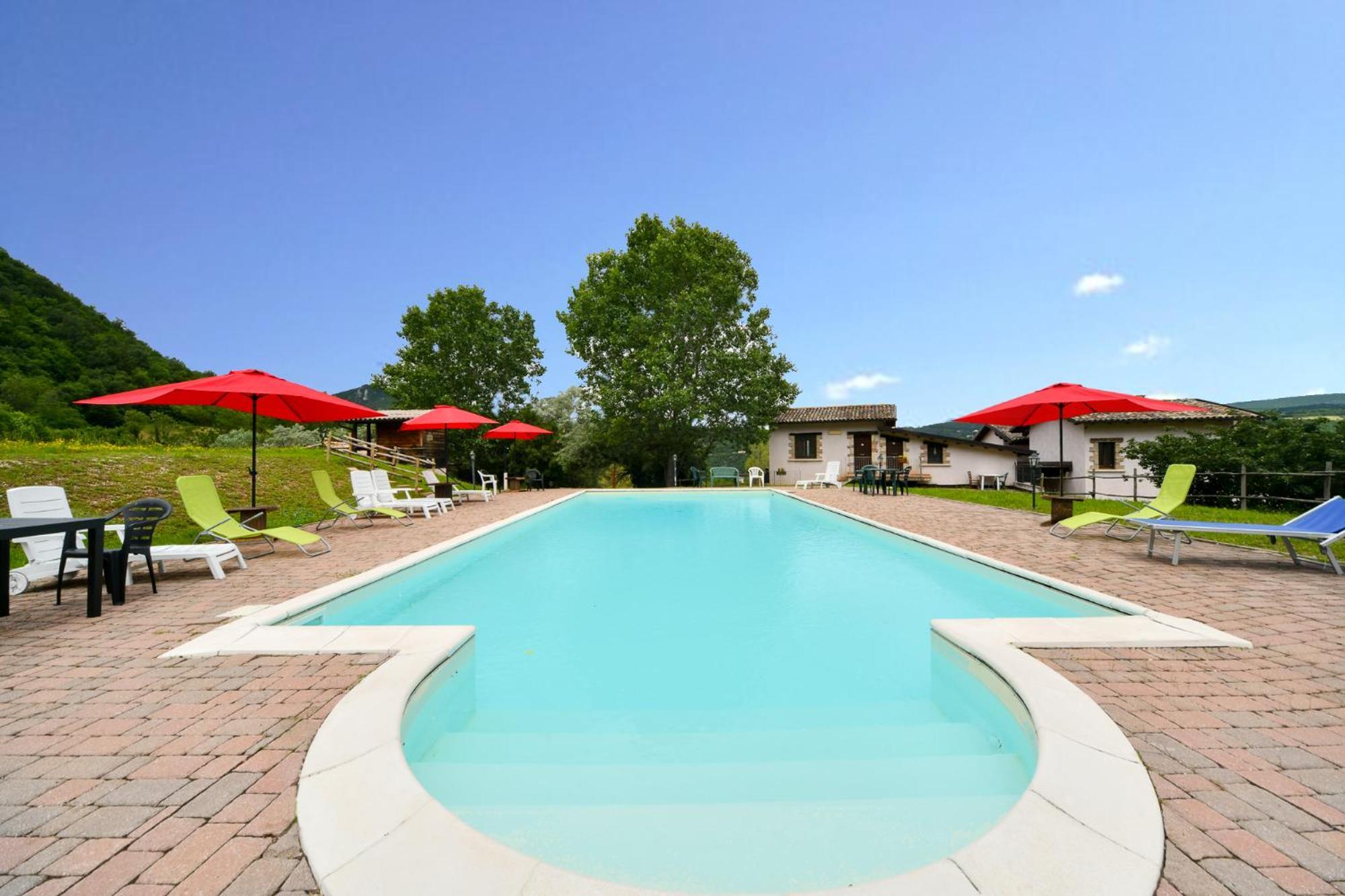 Agriturismo Valle Tezze Cascia Eksteriør billede