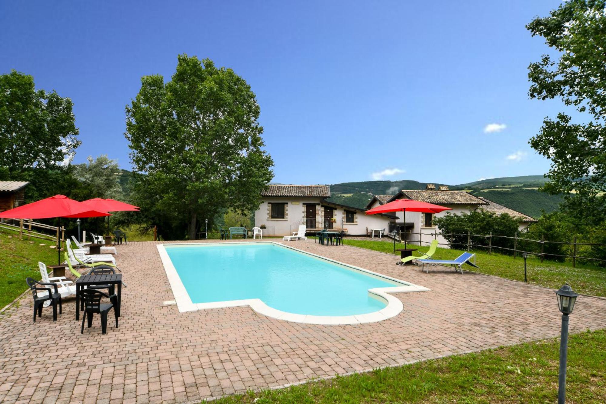 Agriturismo Valle Tezze Cascia Eksteriør billede